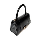 バレンシアガ アワーグラス トップハンドル バッグ シャイニーカーフスキン